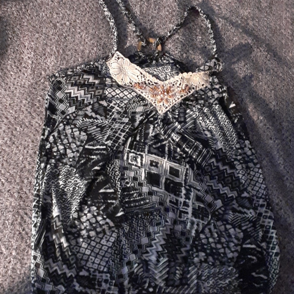 Black and Gray Tank